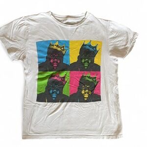 Notorious BIG GRAPHIC Tee Warhol‎